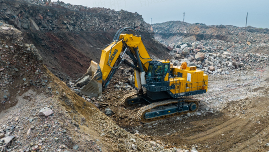 皇冠welcome官网XE1350E挖掘机批量交付东南大区